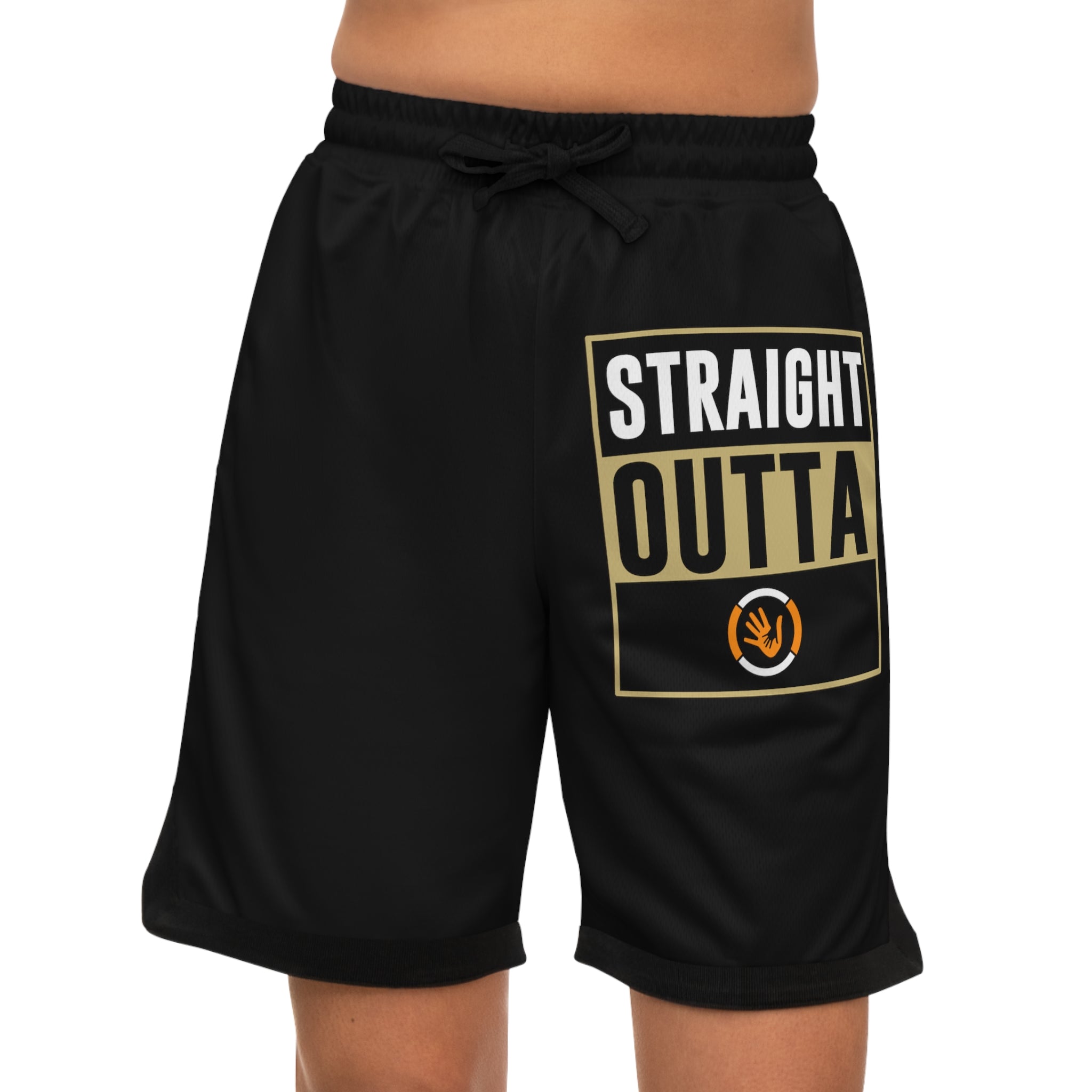 Basketball Rib Shorts (AOP)