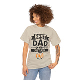 Best Dad Ever Unisex Heavy Cotton Tee - The N.Y.C.C Safe Drivers' Merch Store. 