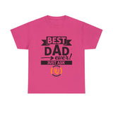 Best Dad Ever Unisex Heavy Cotton Tee - The N.Y.C.C Safe Drivers' Merch Store. 