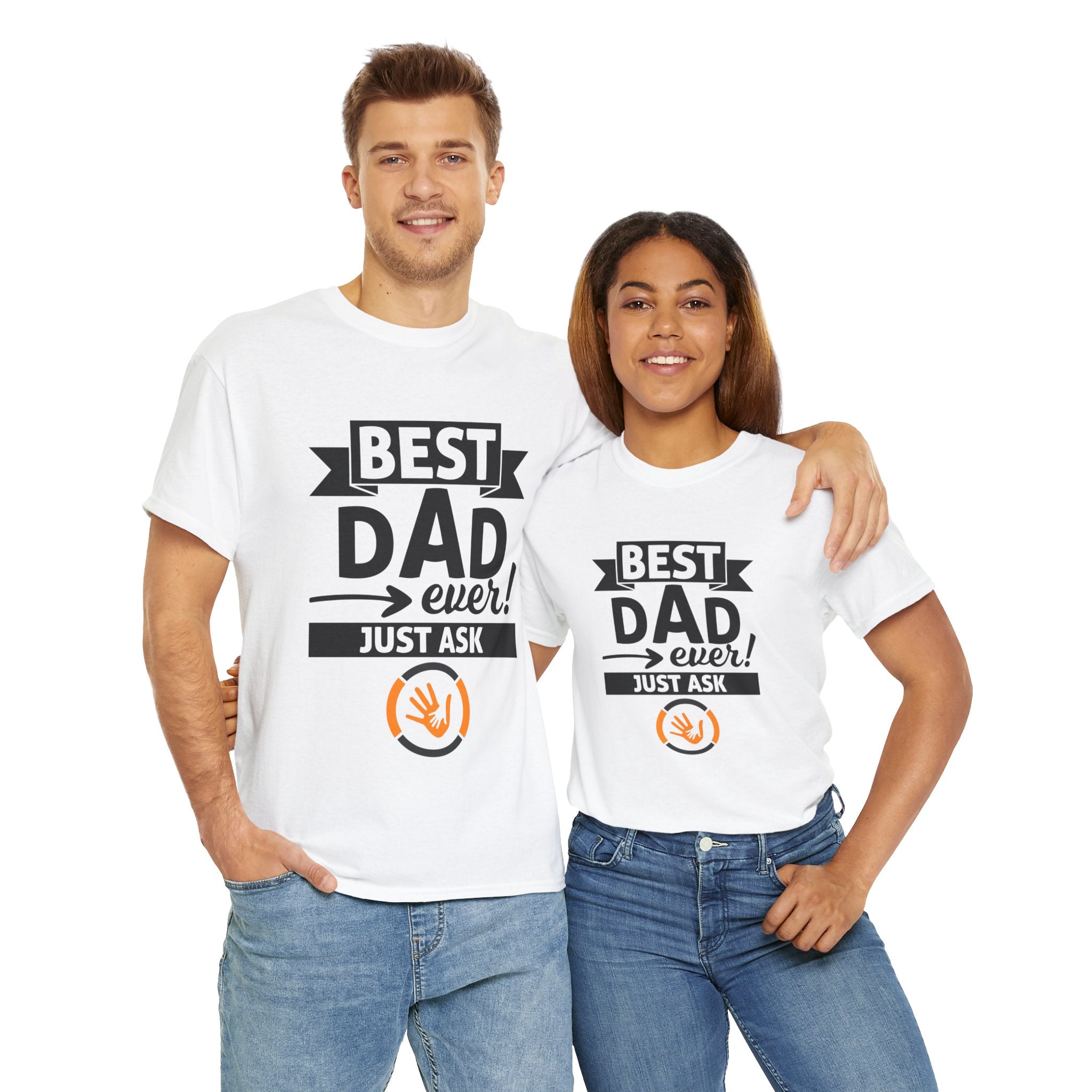 Best Dad Ever Unisex Heavy Cotton Tee - The N.Y.C.C Safe Drivers' Merch Store. 