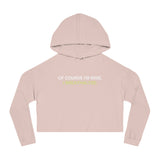 Women’s Cropped Hooded Sweatshirt