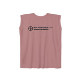 Women’s Flowy Rolled Cuffs Muscle Tee