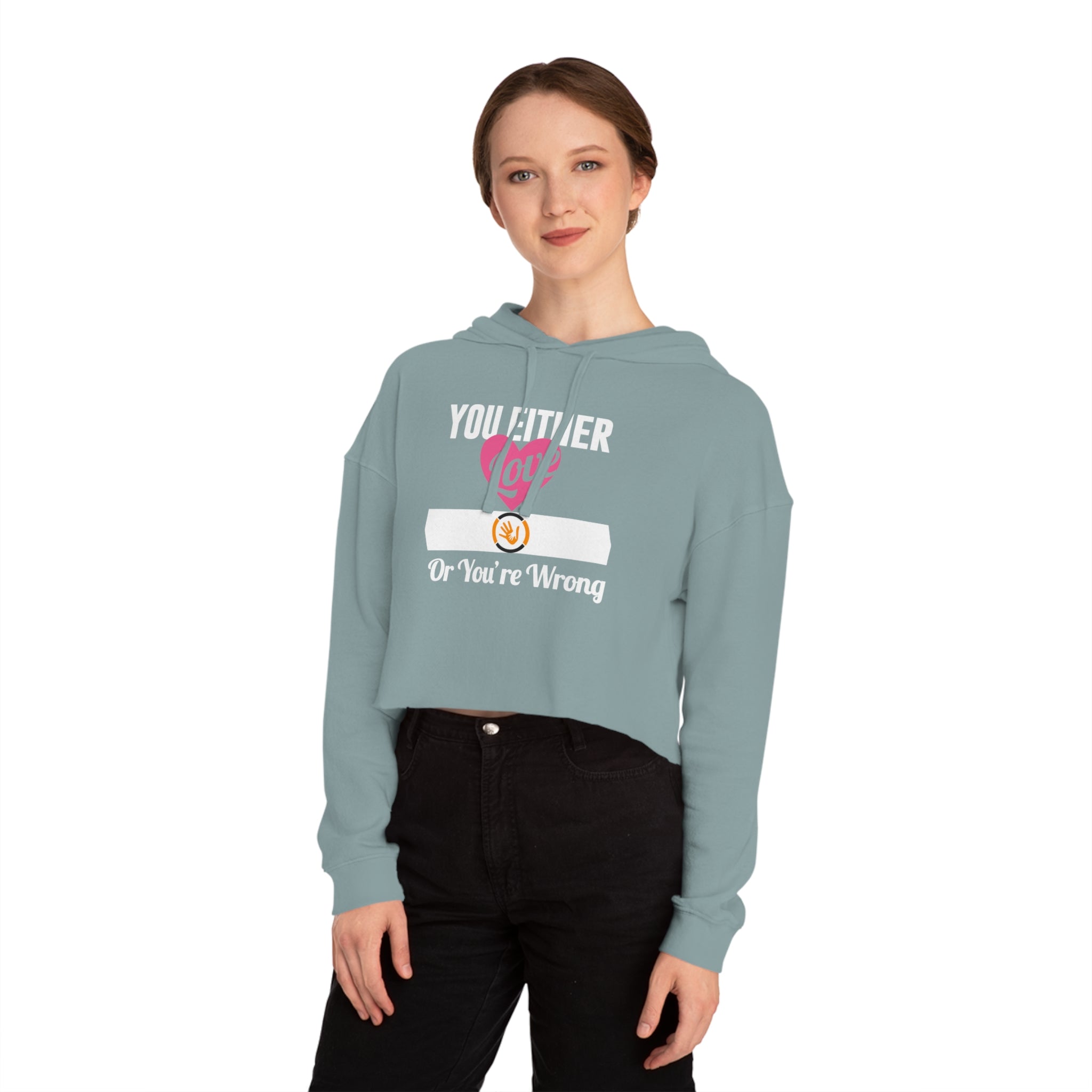 Women’s Cropped Hooded Sweatshirt