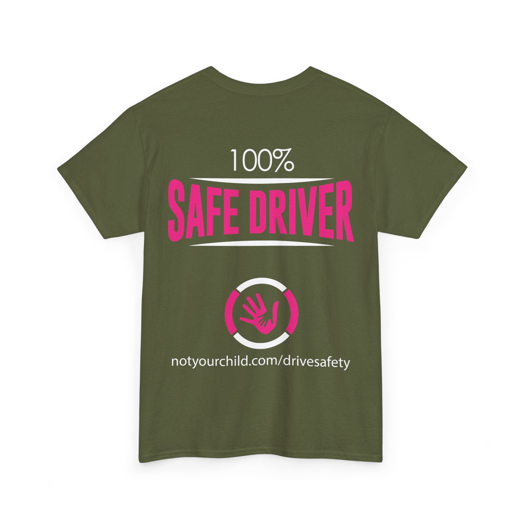 100 Percent Mom Unisex Heavy Cotton Tee - The N.Y.C.C Safe Drivers' Merch Store. 