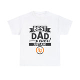 Best Dad Ever Unisex Heavy Cotton Tee - The N.Y.C.C Safe Drivers' Merch Store. 